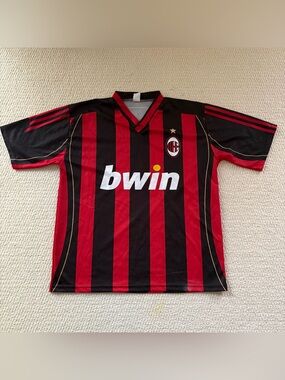 Retro 2000s AC Milan Kaka Home Jersey